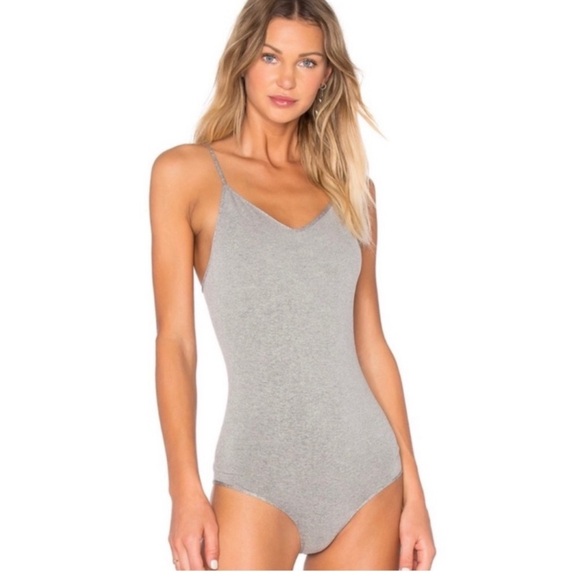FP Movement by Free People Tops - FREE PEOPLE BODYSUIT IN GRAY M/L NWOT